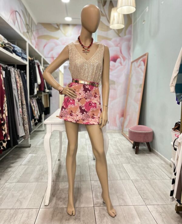 POLLERA ESTAMPADA