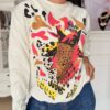 BUZO DE ALFIL RÚSTICO ESTAMPADO