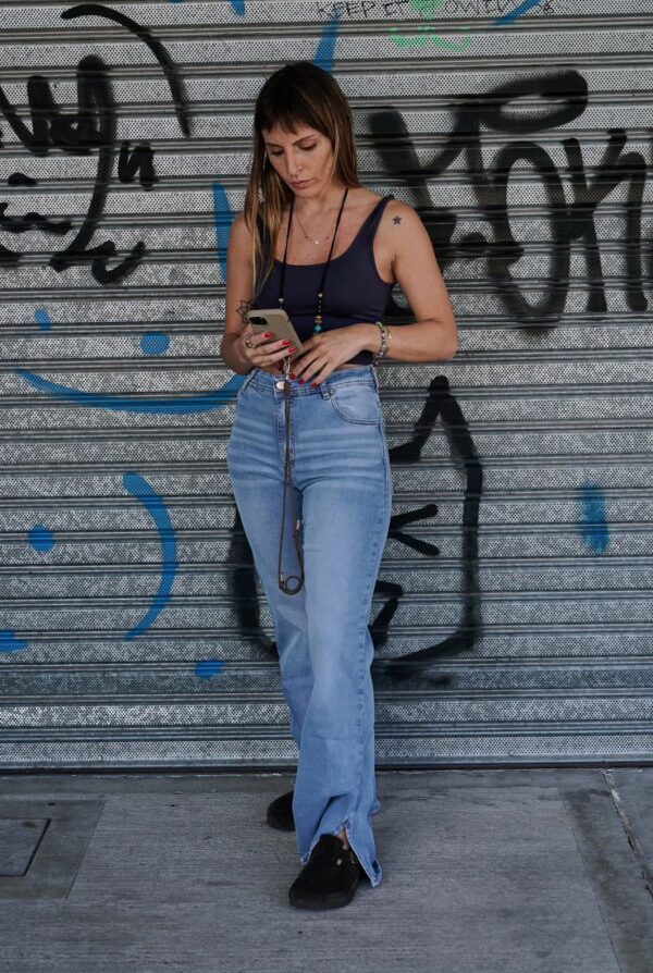 JEANS WIDE CELESTE SALTAN PEPA