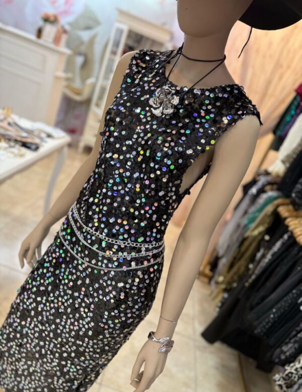 VESTIDO LENTEJUELAS