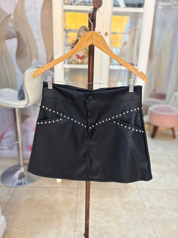 POLLERA CRO CRO NEGRA
