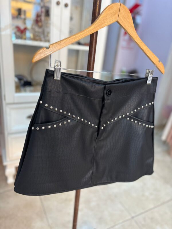 POLLERA CRO CRO NEGRA