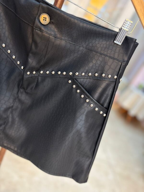 POLLERA CRO CRO NEGRA